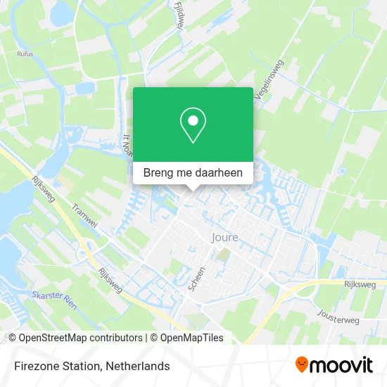Firezone Station kaart