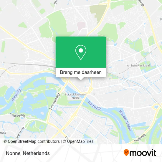 Nonne kaart