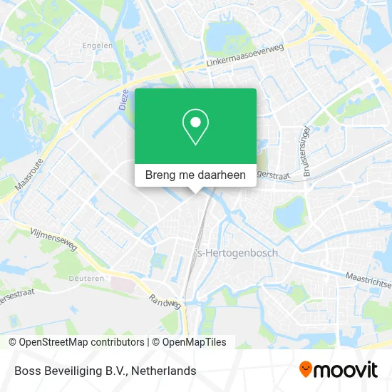 Boss Beveiliging B.V. kaart