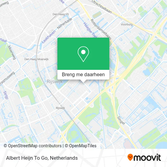 Albert Heijn To Go kaart