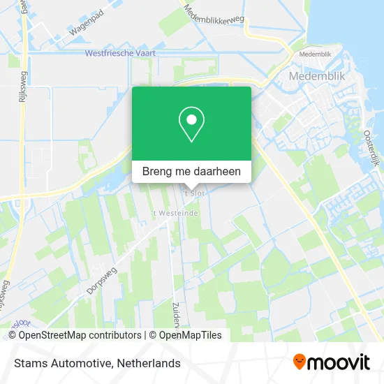 Stams Automotive kaart