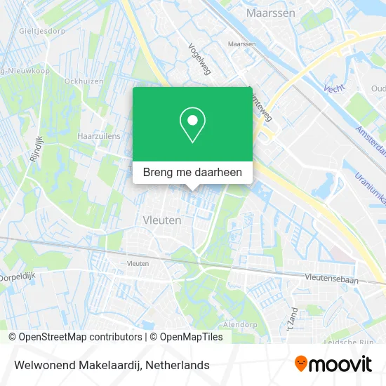 Welwonend Makelaardij kaart