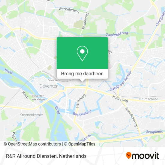 R&R Allround Diensten kaart
