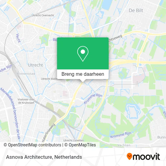 Asnova Architecture kaart