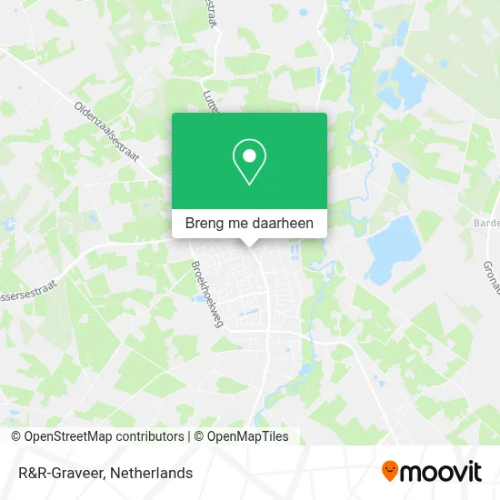 R&R-Graveer kaart