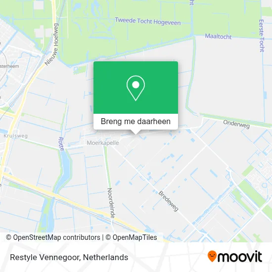 Restyle Vennegoor kaart