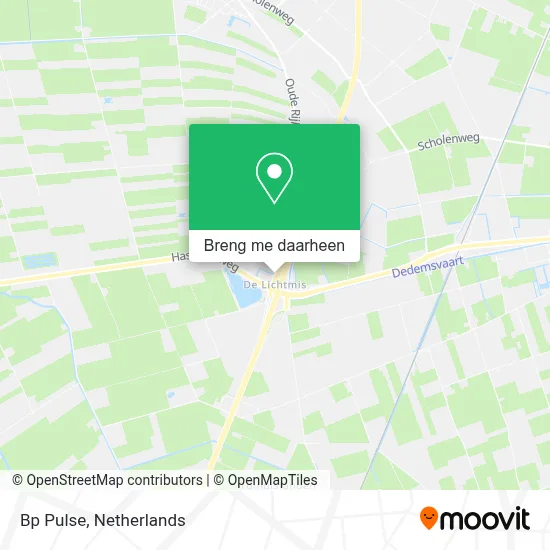 Bp Pulse kaart