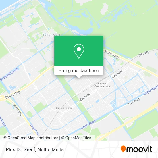 Plus De Greef kaart