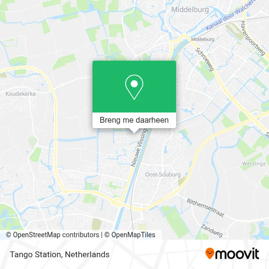 Tango Station kaart