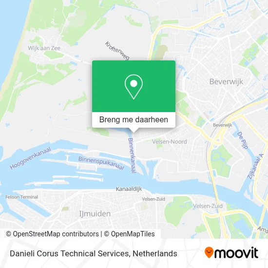 Danieli Corus Technical Services kaart