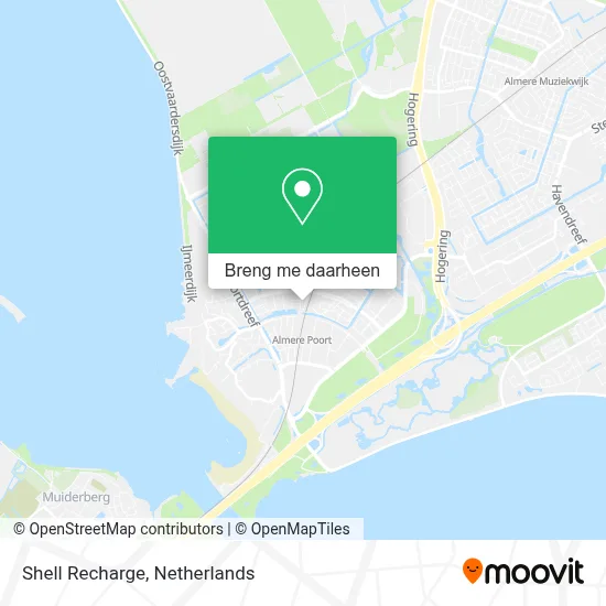 Shell Recharge kaart