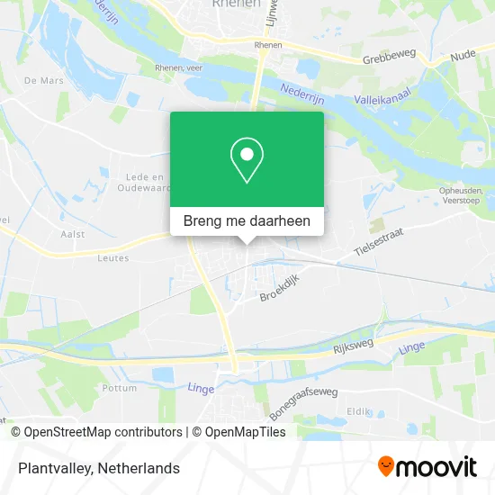 Plantvalley kaart