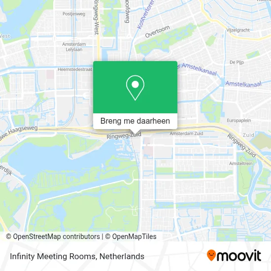 Infinity Meeting Rooms kaart