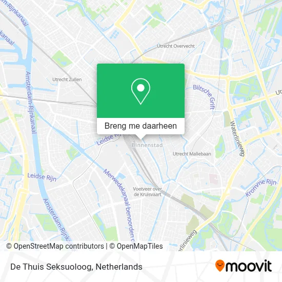 De Thuis Seksuoloog kaart