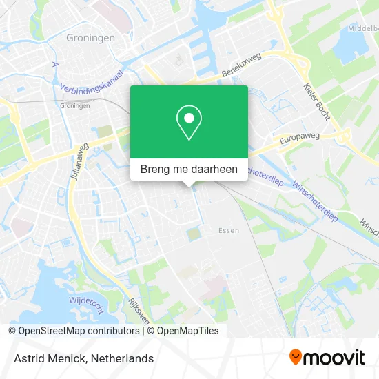 Astrid Menick kaart