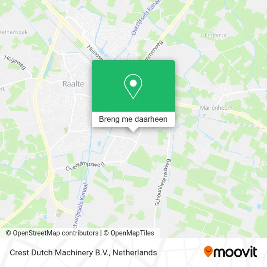 Crest Dutch Machinery B.V. kaart