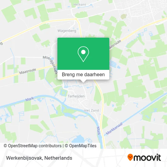 Werkenbijsovak kaart