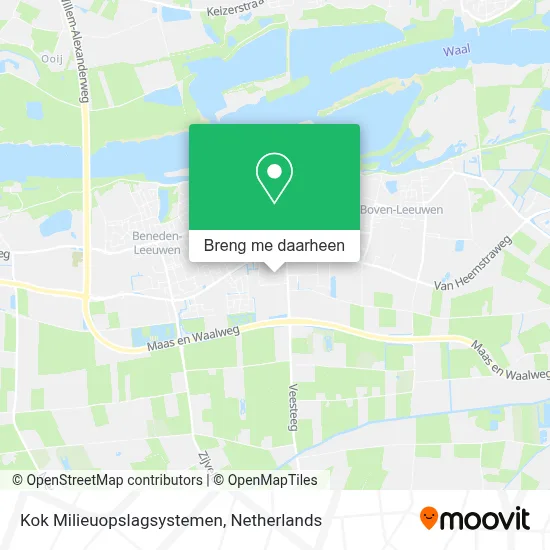 Kok Milieuopslagsystemen kaart