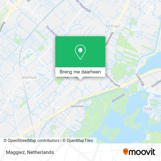 Maggiez kaart