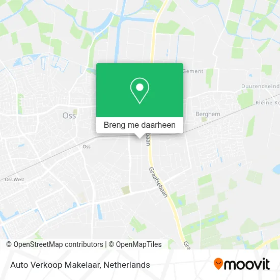 Auto Verkoop Makelaar kaart