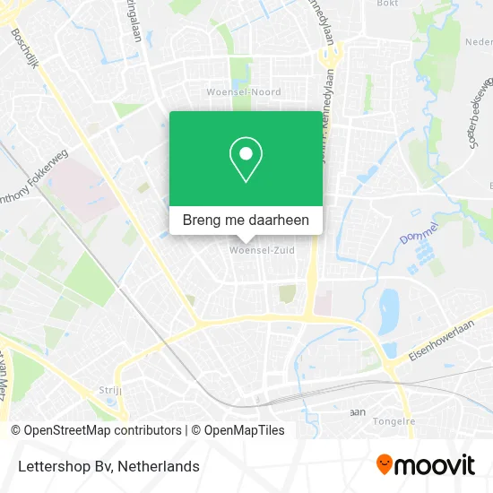 Lettershop Bv kaart
