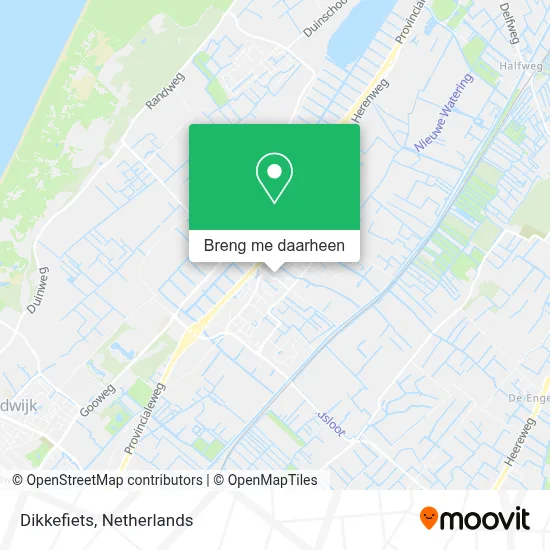 Dikkefiets kaart