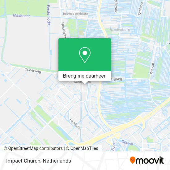 Impact Church kaart