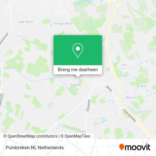 Puinbreken.Nl kaart