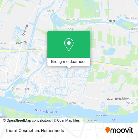 Triomf Cosmetica kaart