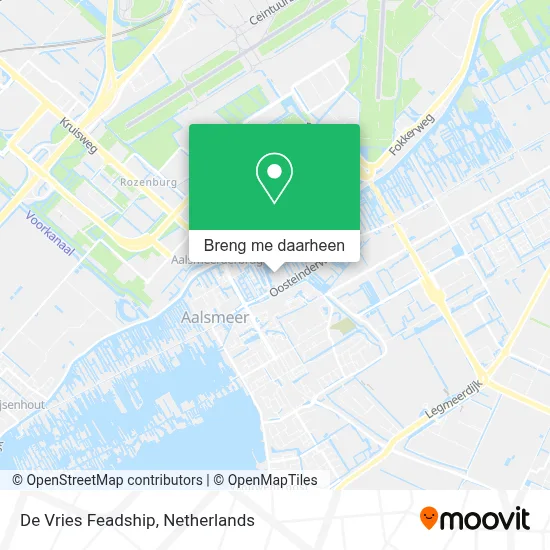 De Vries Feadship kaart