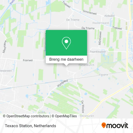 Texaco Station kaart