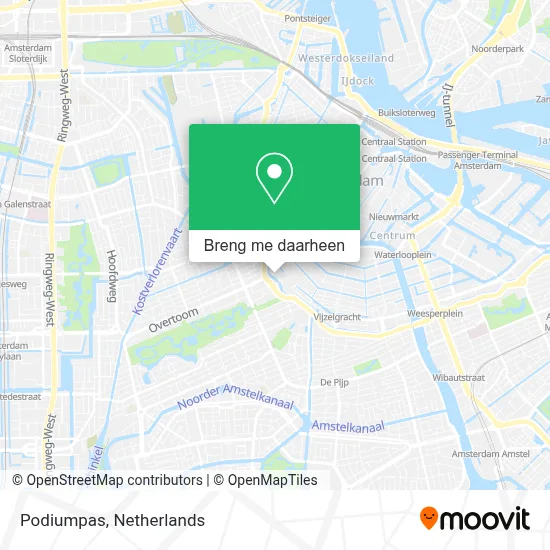 Podiumpas kaart