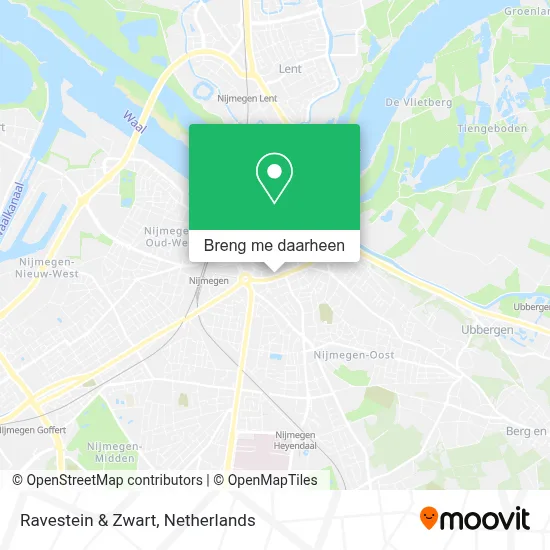 Ravestein & Zwart kaart
