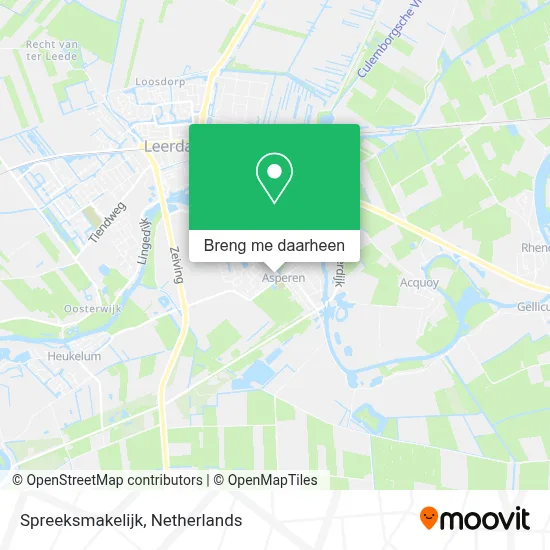Spreeksmakelijk kaart