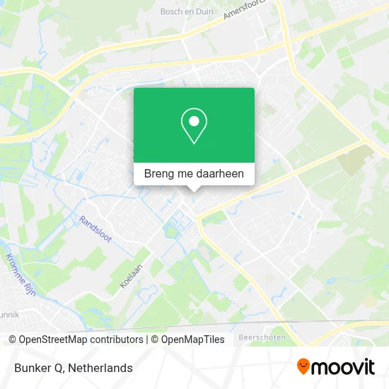 Bunker Q kaart