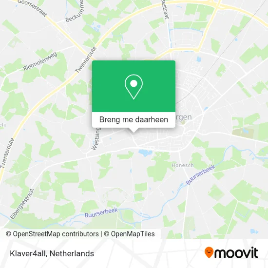 Klaver4all kaart