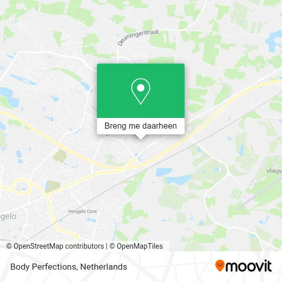 Body Perfections kaart