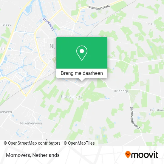 Momovers kaart
