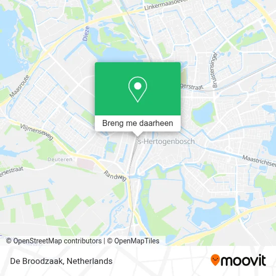 De Broodzaak kaart