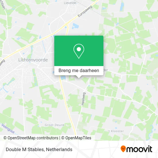 Double M Stables kaart