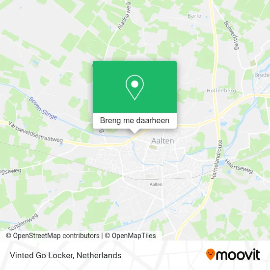 Vinted Go Locker kaart