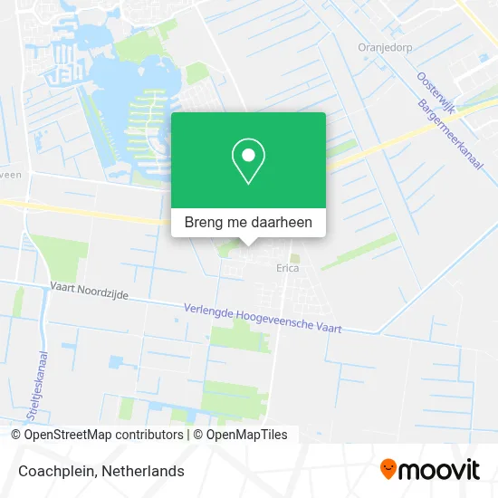 Coachplein kaart