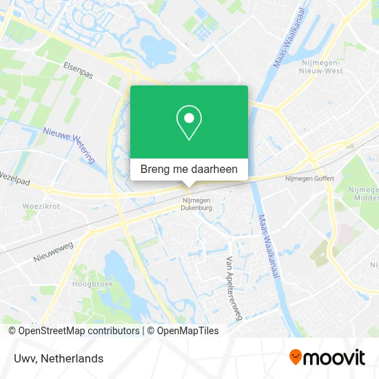 Uwv kaart
