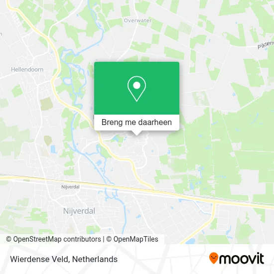 Wierdense Veld kaart