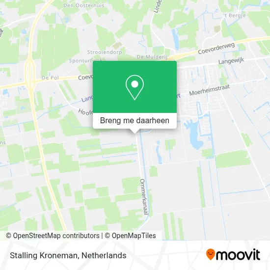 Stalling Kroneman kaart