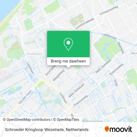 Schroeder Kringloop Wezelrade kaart