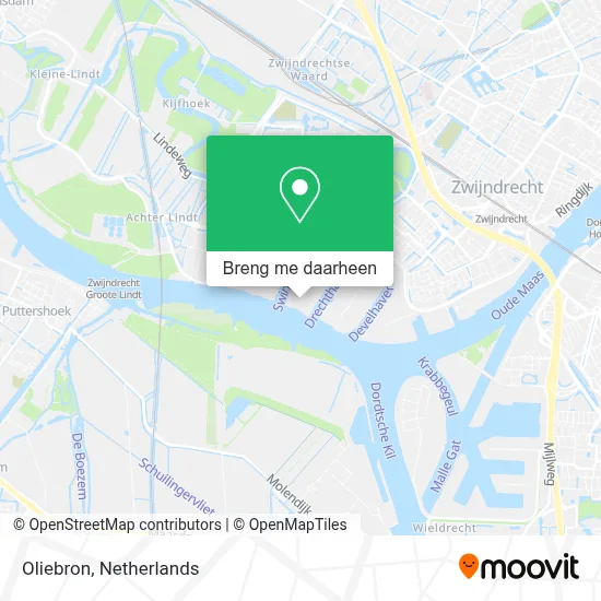 Oliebron kaart