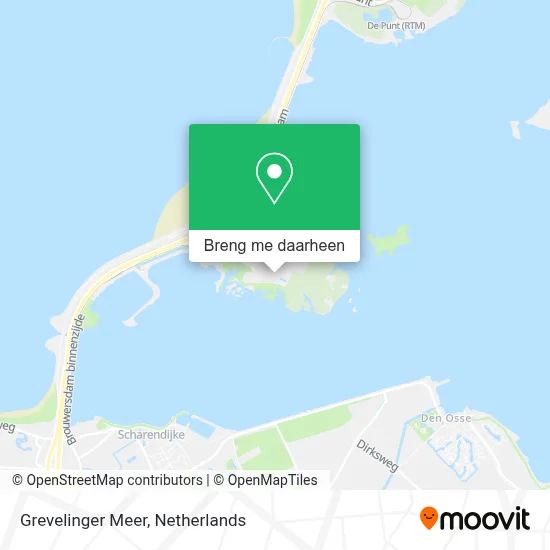 Grevelinger Meer kaart