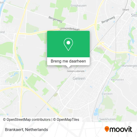 Brankaert kaart