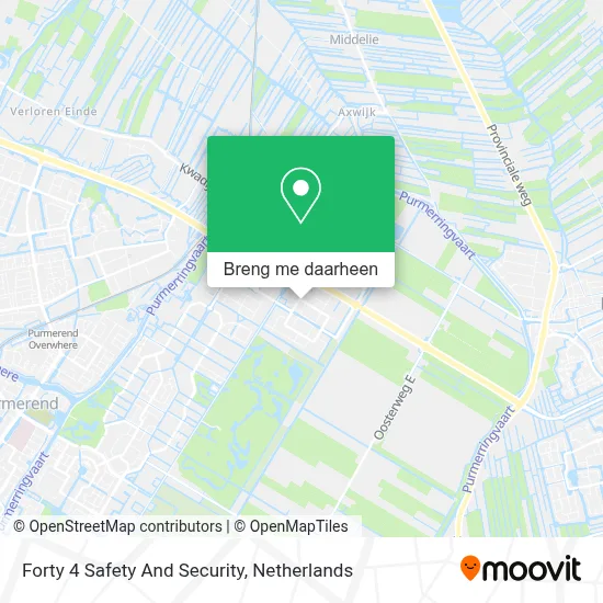 Forty 4 Safety And Security kaart